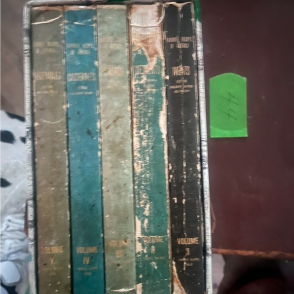 Cookbooks vintage